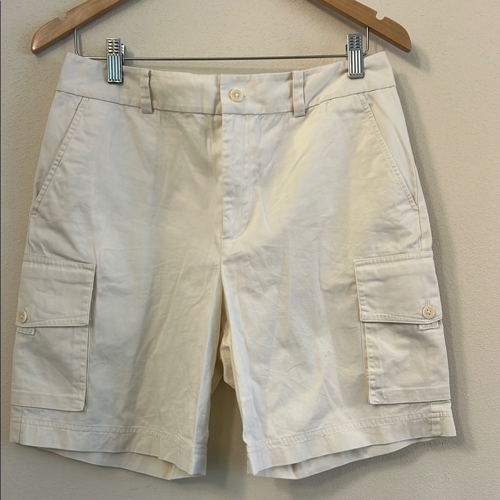 Ralph Lauren Cream Cargo Shorts 8